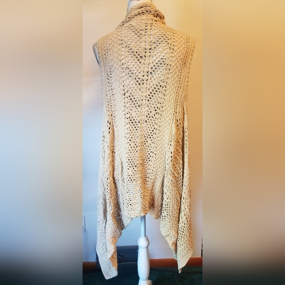 INC International Concepts Women Brown Cardigan L/X-Large - Picture 3 of 4